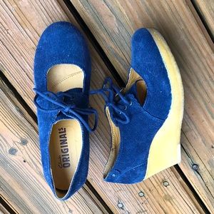 Clark’s Originals wedges blue size 6